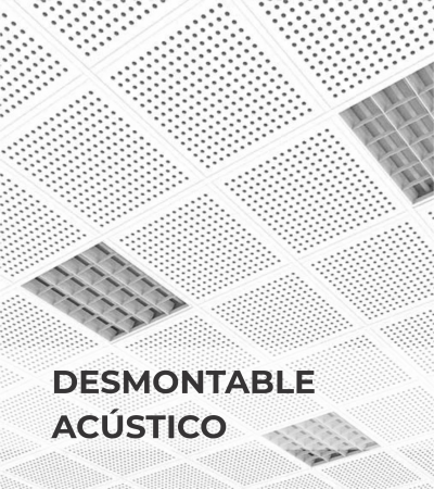 CIELORRASO ACÚSTICO DESMONTABLE